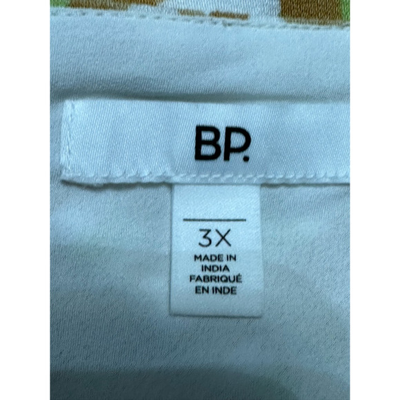 BP. Straight Skirt Knee Length Zipper Closure Plaid Design Multicolor W 3X NWOT - Picture 7 of 8